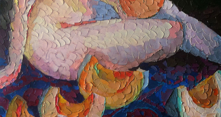 Натюрморт с тыквами